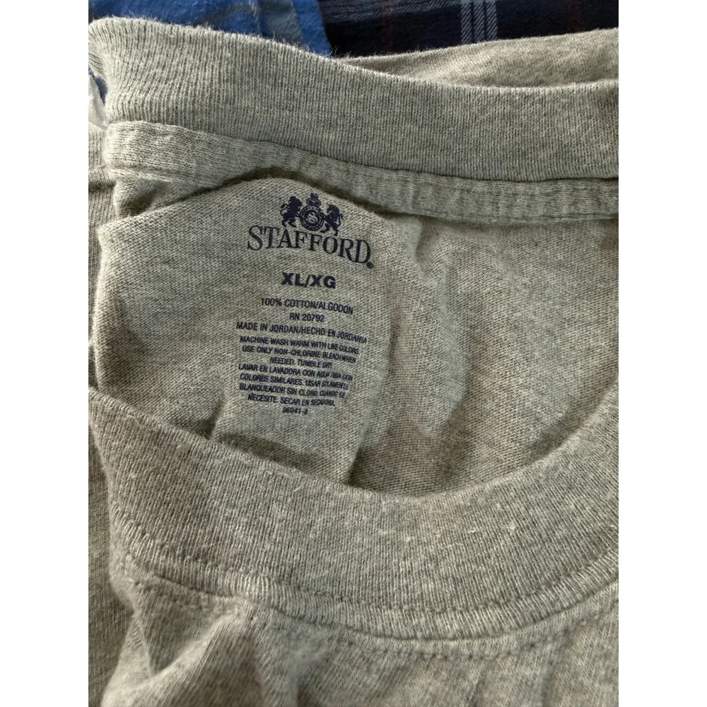 Mens Sleepwear Bundle XL Detroit Lions High Sierra Stafford Hanes Pajamas 6pc